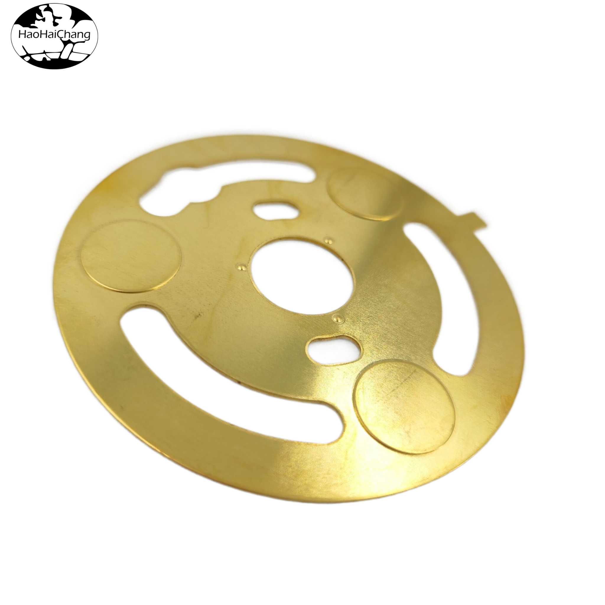 HHC-0633 H65 Brass Flange with Copper Gasket for Electric Heating Appliances