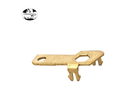 HHC-774 Brass Hex Hole Contact Spring Terminal Connector for Electrical Wiring