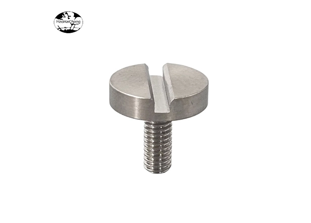 china hhc 1116 slotted cylindrical head flat head screws